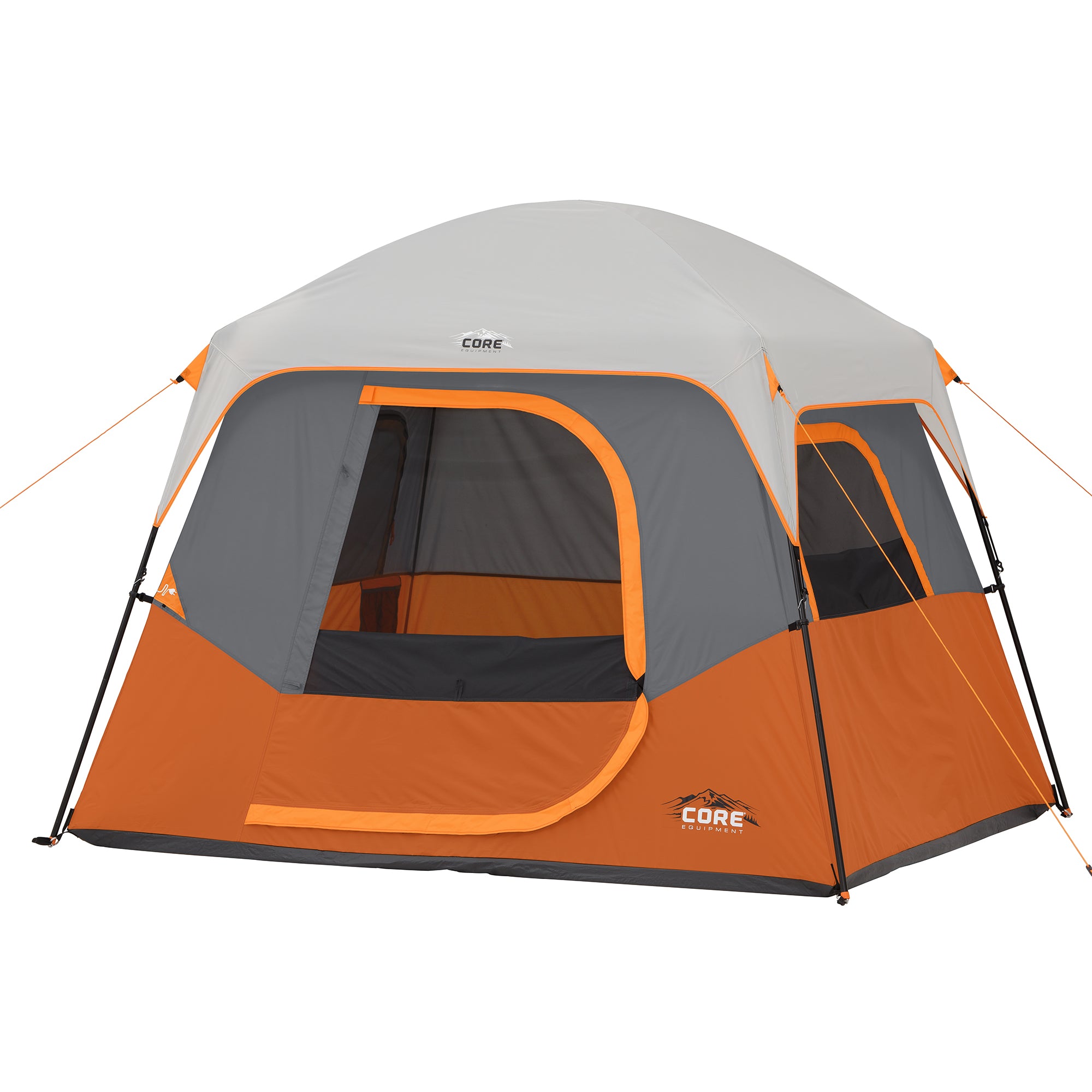 4 Person Outdoor Hiking Camping Tent w/ Rainfly Awning, 9' x 7