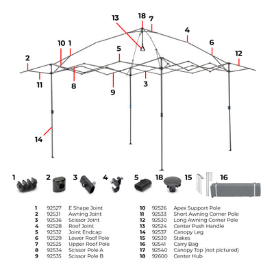 Center Hub - Part #: 92600