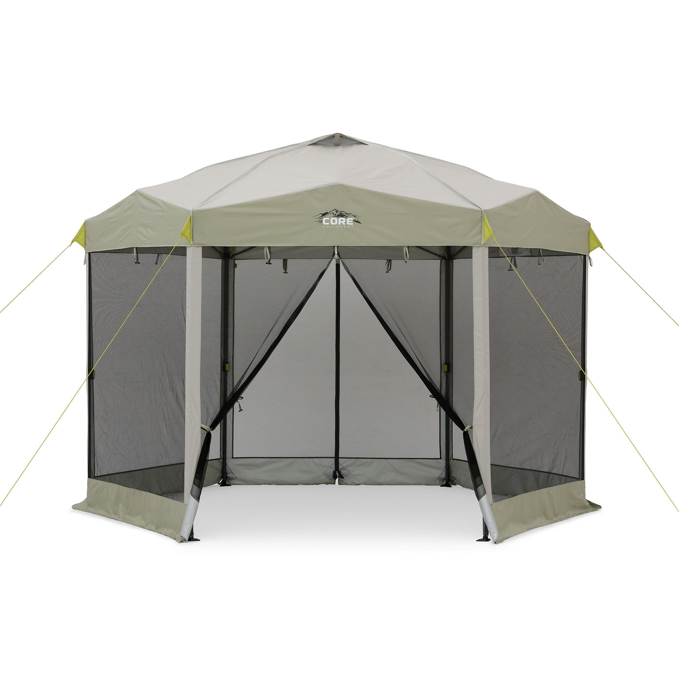 11.5' x 10' Center Push Eaved Instant Canopy