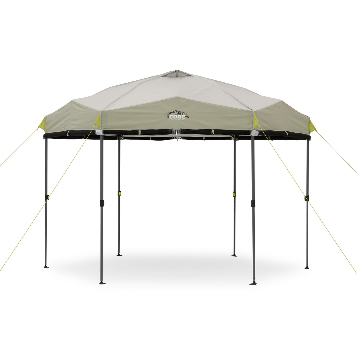 11.5' x 10' Center Push Eaved Instant Canopy