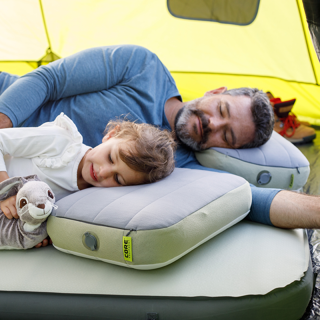 Self-Inflating Travel Pillow