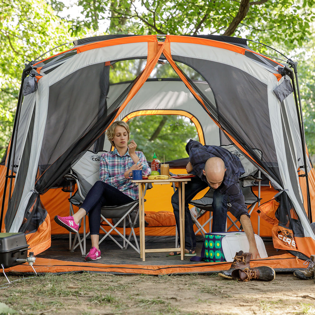 4 room tent with screened porch hotsell