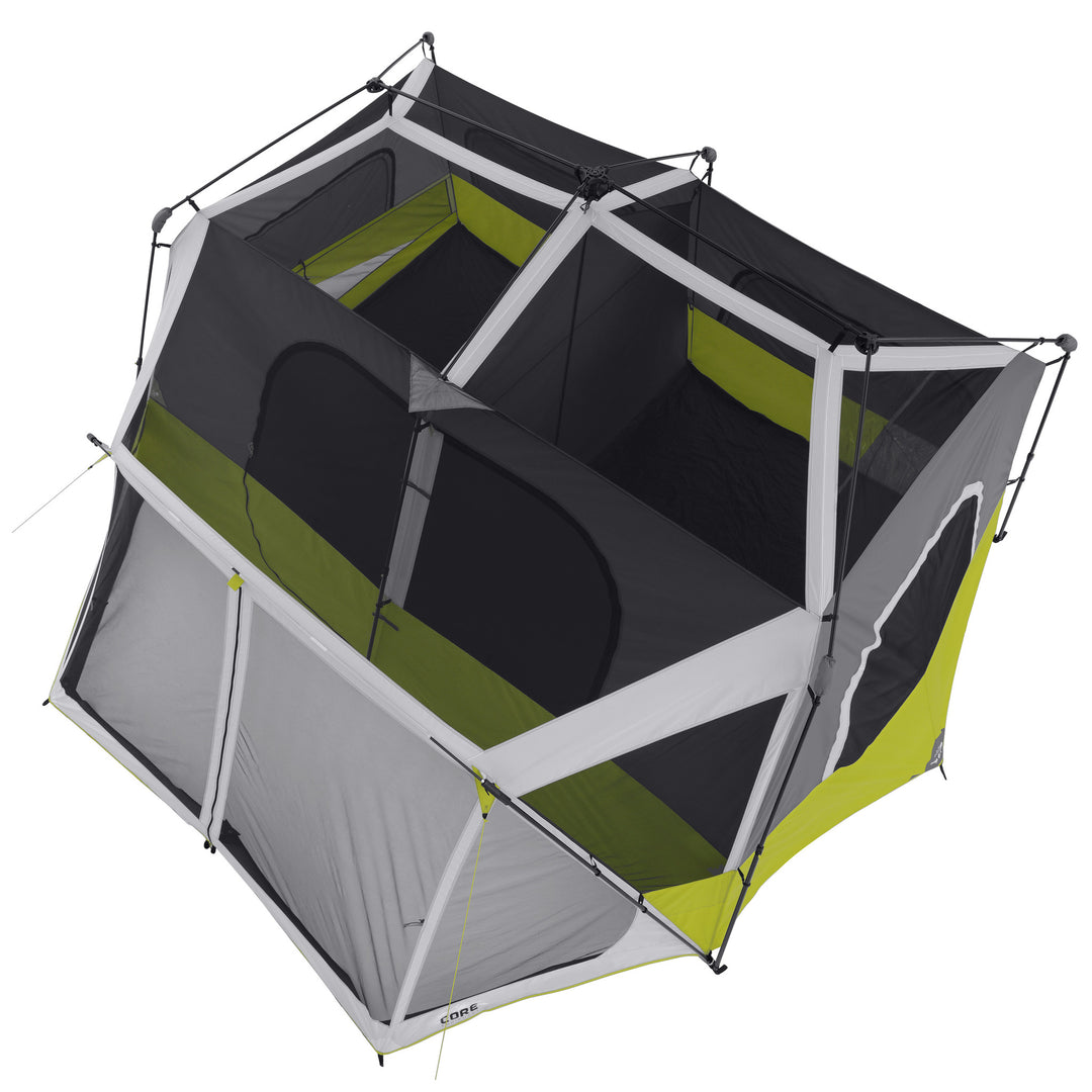 10 Person Instant Cabin Tent with Screen Room 14 x 10 Core Equipment