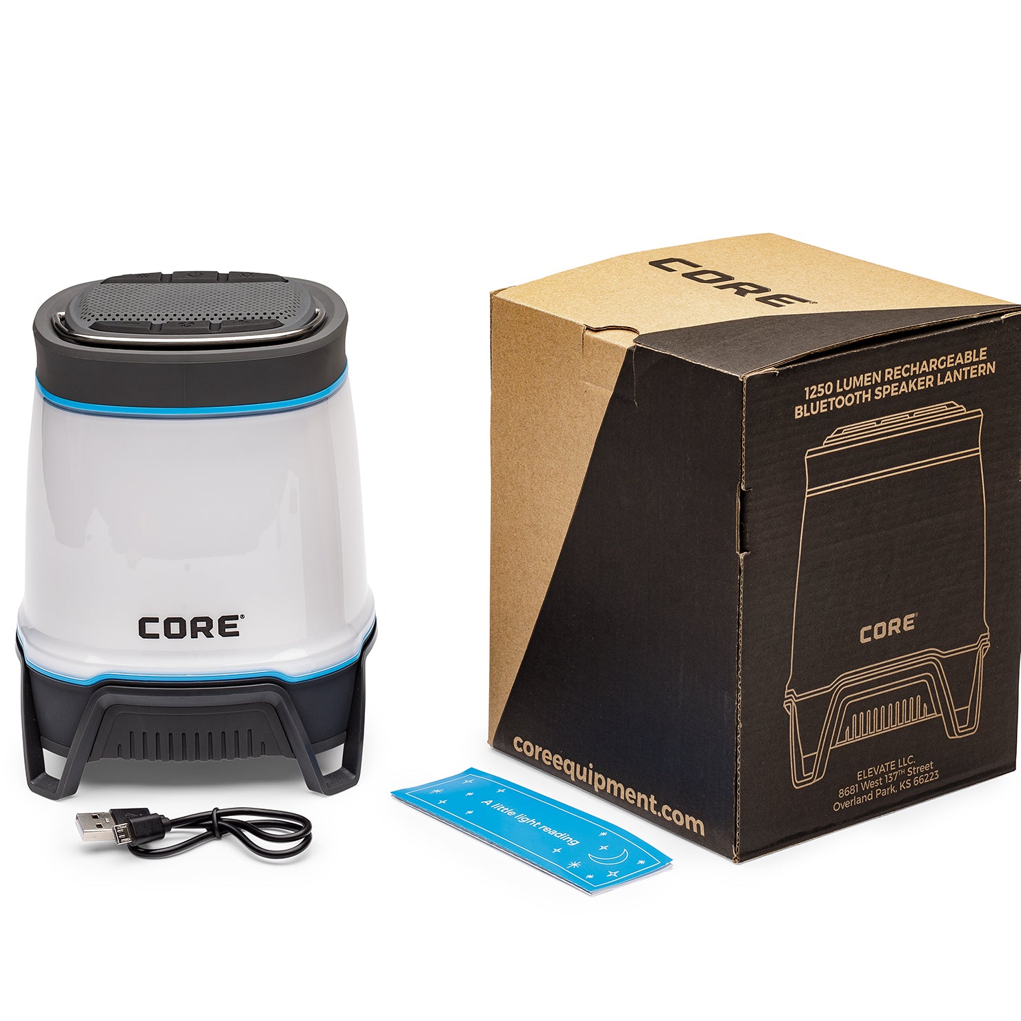 Ozark Trail Rechargeable Lantern with Bluetooth Speaker