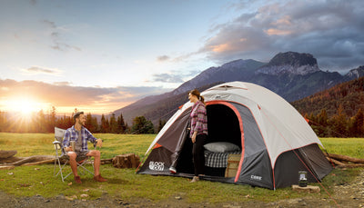 6 Person Block Out Dome Tent 11' x 9'