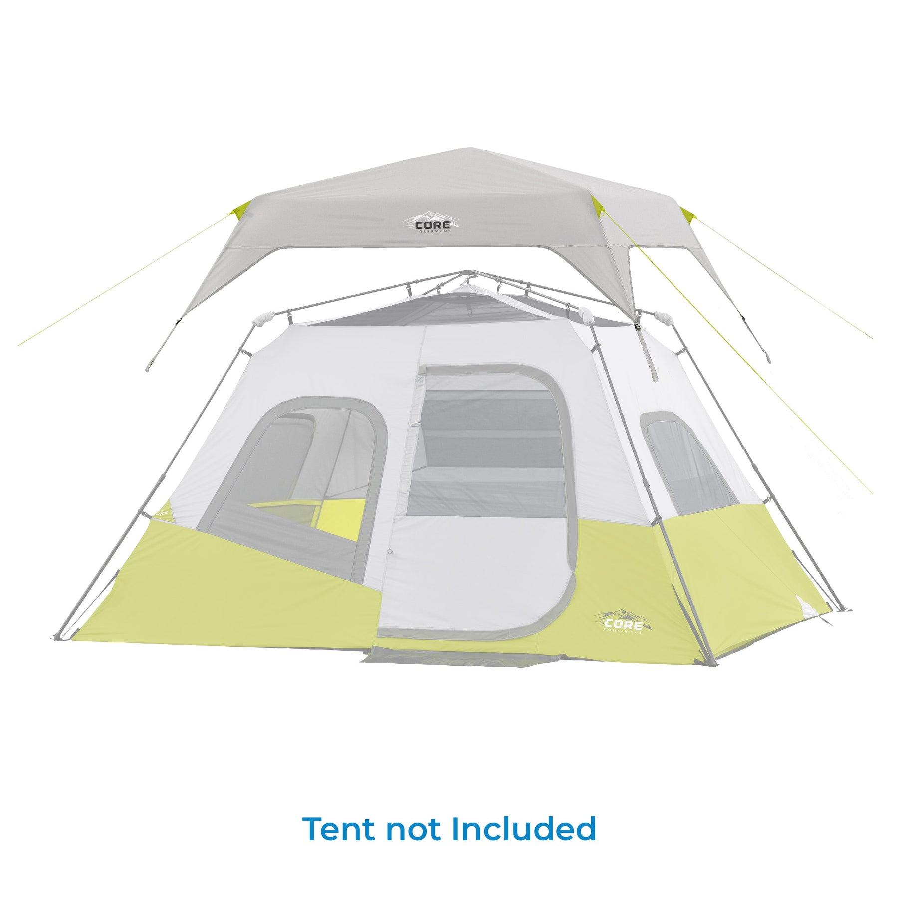 6 Person Instant Cabin Tent Rainfly – Core Equipment