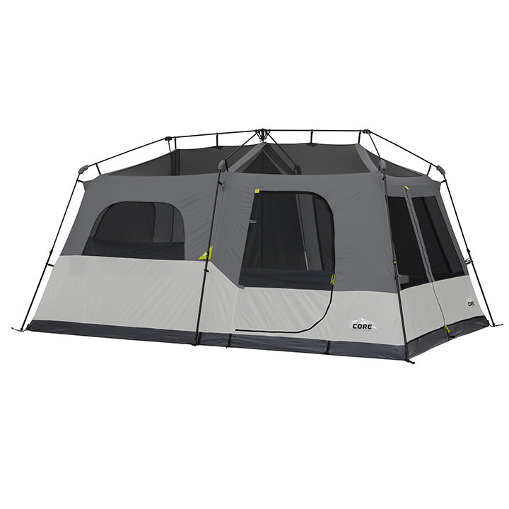 CORE 9 Person Instant Cabin Tent with Full Rainfly 14' x 9' –